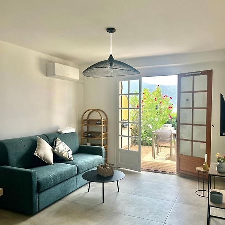 Appartement 2-4 Pers, Acces Direct Mer Casaglione Exteriör bild